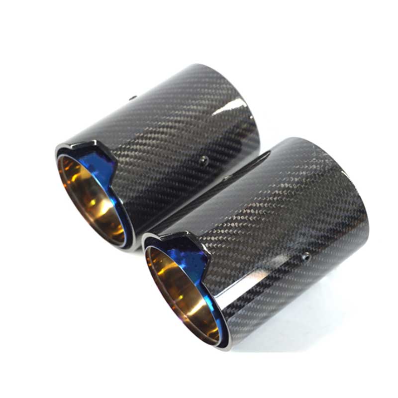 M performance carbon fiber exhaust tips