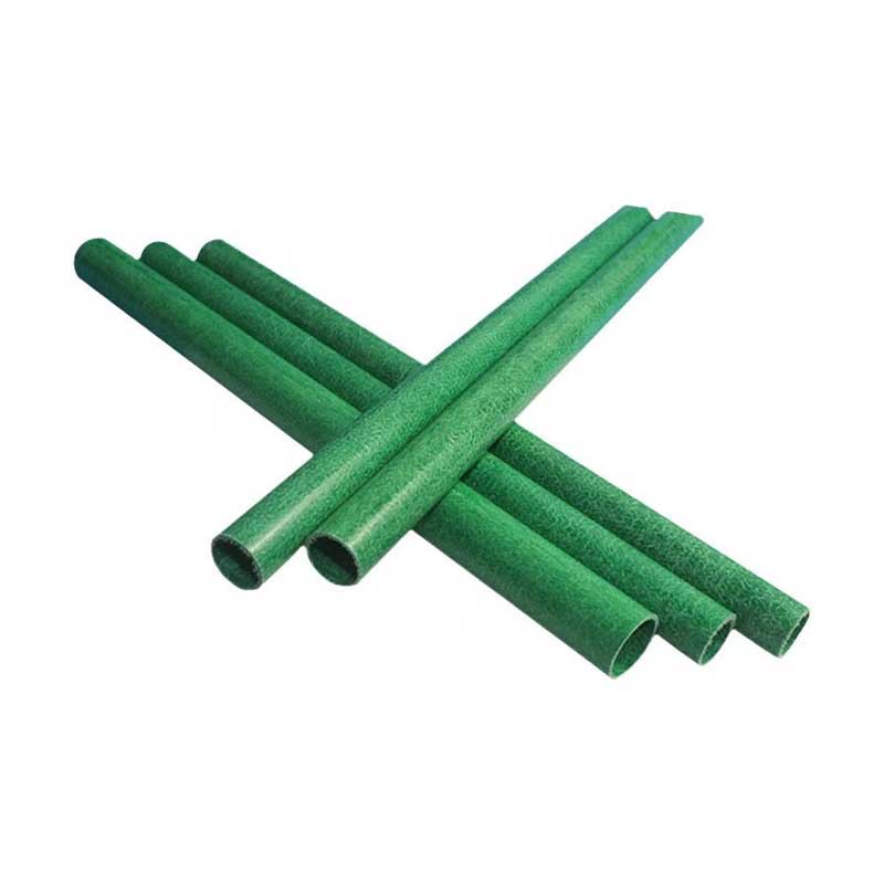 Agricultural fiberglass support pole